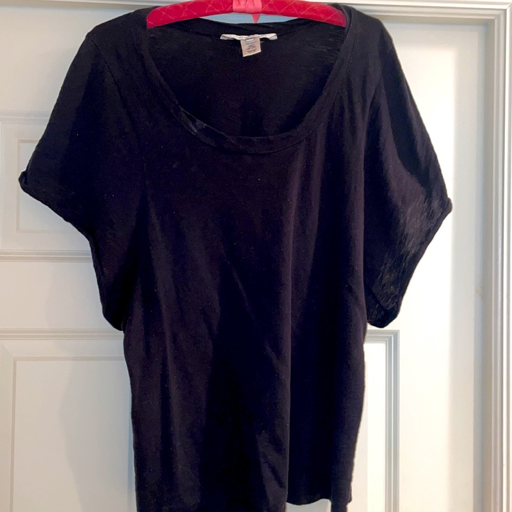 Dolman sleeve tunic length top